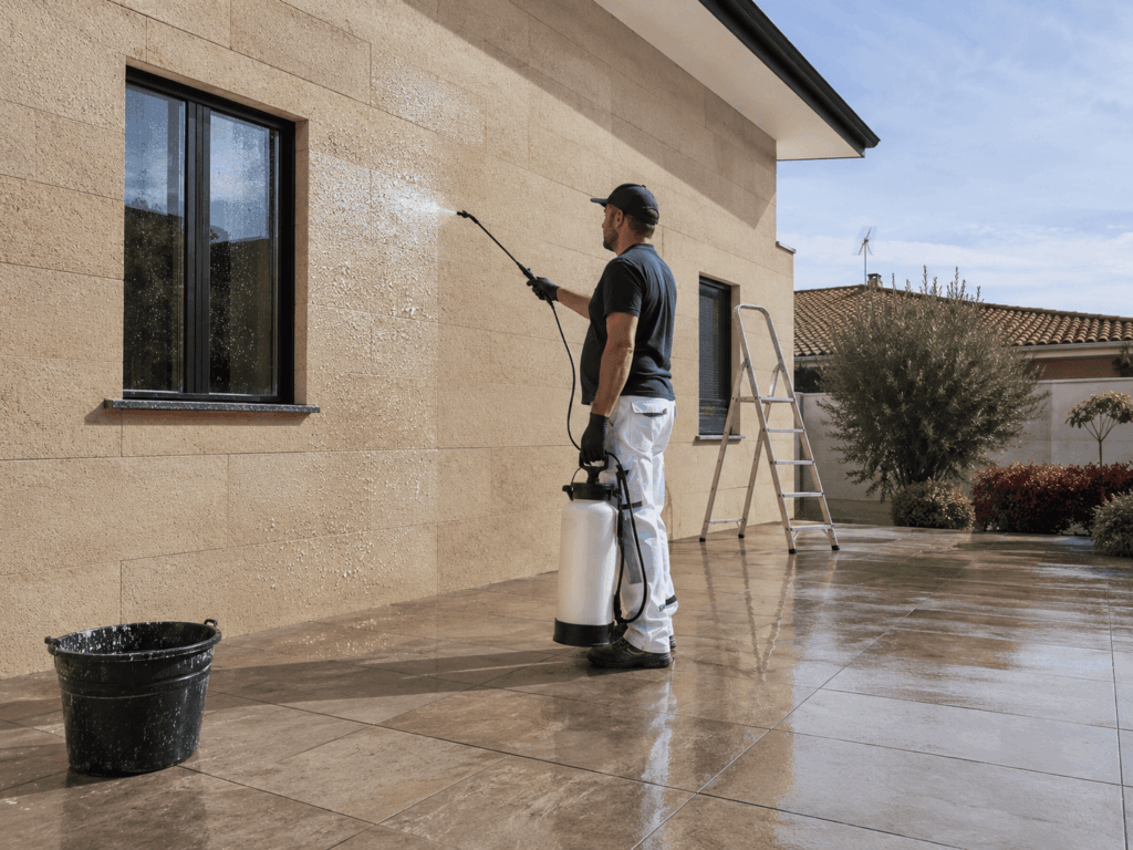 Hidrofugado de fachadas y patios en Madrid AFECOSER